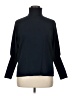 Tibi Solid Blue Black 3/4 Sleeve Top Size 1X (estimated) - photo 1