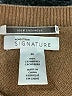 Nordstrom Signature 100% Cashmere Brown pullover sweater Size M - photo 7