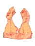 Aerie Print Orange Swimsuit Top Size S - photo 2