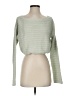 Cotton On 100% Cotton Green Pullover Sweater Size XS - photo 1