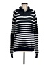 H&M 100% Cotton Stripes Blue Pullover Sweater Size M - photo 1