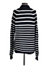 H&M 100% Cotton Stripes Blue Pullover Sweater Size M - photo 2