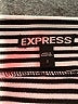Express Stripes Black Casual Skirt Size 2 - photo 4