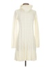AGB 100% Acrylic Ivory Casual Dress Size S - photo 1