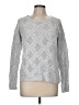 SONOMA life + style 100% Cotton Silver Pullover Sweater Size M - photo 1