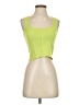 Happily Grey 100% Polyester Green Sleeveless Blouse Size S - photo 1