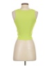Happily Grey 100% Polyester Green Sleeveless Blouse Size S - photo 2