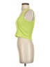 Happily Grey 100% Polyester Green Sleeveless Blouse Size S - photo 5