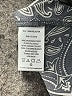 Evereve 100% Polyester Paisley Gray Long Sleeve Blouse Size XL - photo 8