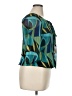 Sara Michelle 100% Polyester Teal 3/4 Sleeve Blouse Size XL (petite) - photo 4