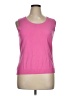 August Silk Pink Sleeveless Top Size XL - photo 1