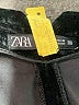 Zara 100% Polyester Black Casual Pants Size L - photo 7