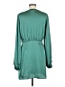 H&M 100% Polyester Teal Cocktail Dress Size M - photo 2