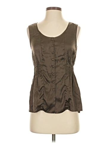 Banana Republic Sleeveless Silk Top (view 1)
