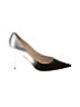 Jimmy Choo Metallic Silver Black Heels Size EU 41 - photo 1