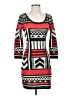 Flying Tomato 100% Polyester Graphic Red Casual Dress Size S - photo 1