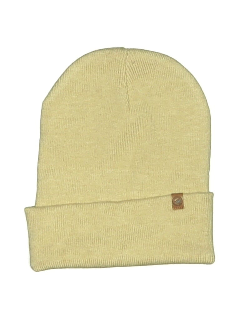 Pre-owned Canada Weather Gear Beanie Hat In Tan