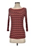 Three Dots Orange 3/4 Sleeve Top Size S - photo 1
