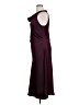 Bebe 100% Polyester Solid Burgundy Casual Dress Size XL - photo 5
