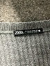 Zara Gray Pullover Sweater Size M - photo 7