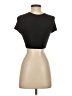 Smoothies Black Short Sleeve Turtleneck Size S - photo 2