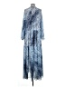 MICHAEL Michael Kors Tie-dye Blue Casual Dress Size XS - photo 2