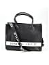 Kendall & Kylie 100% Polyurethane Graphic Black Tote One size - photo 1