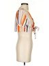 Zaful Orange Short Sleeve Blouse Size S - photo 4