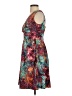 Corey P. 100% Polyester Paisley Teal Cocktail Dress Size 4 - photo 5