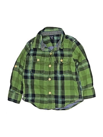 Baby Gap Long Sleeve Button-Down Shirt (view 1)