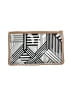 Twenty Four Seven Graphic Ivory Tan Clutch One size - photo 1