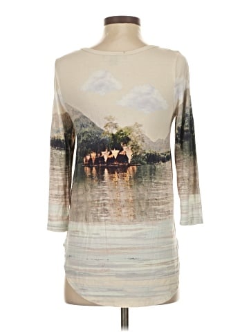 Karen Kane 3/4 Sleeve T-Shirt (view 2)