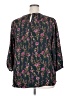 Papermoon 100% Polyester Teal 3/4 Sleeve Blouse Size 2X - photo 2
