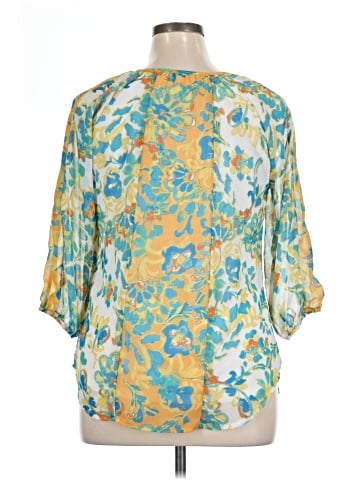 Figueroa & Flower 3/4 Sleeve Blouse (view 2)