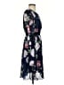 Alexa B 100% Polyester Floral Blue Cocktail Dress Size 4 - photo 4