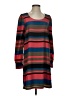 Tinley Road 100% Polyester Stripes Red Casual Dress Size S - photo 1