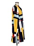 Unbranded 100% Polyester Color Block Yellow Casual Dress Size M - photo 4