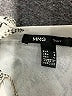 MNG Suit 100% Polyester Silver Sleeveless Blouse Size S - photo 4