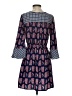 Red Camel 100% Polyester Paisley Blue Casual Dress Size S - photo 2