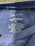 Zoe+Liv Blue Sweatshirt Size XL - photo 7