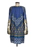 Hale Bob Print Blue Casual Dress Size M - photo 2