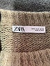 Zara Metallic Tan Turtleneck Sweater Size S - photo 7