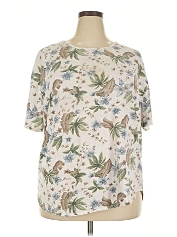 Extra Touch Short Sleeve Blouse (view 1)