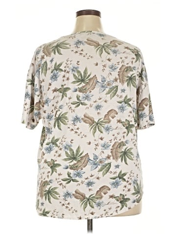 Extra Touch Short Sleeve Blouse (view 2)