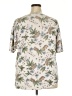 Extra Touch Ivory Short Sleeve Blouse Size 2X - photo 2