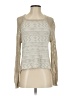 RACHEL Rachel Roy Metallic Silver Pullover Sweater Size S - photo 1