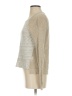 RACHEL Rachel Roy Metallic Silver Pullover Sweater Size S - photo 5