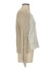 RACHEL Rachel Roy Metallic Silver Pullover Sweater Size S - photo 4