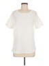 Unbranded 100% Polyester Ivory Short Sleeve T-Shirt Size M - photo 1