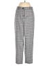 Reserved Plaid Gray Casual Pants Size UK 8 / US 4 - photo 1